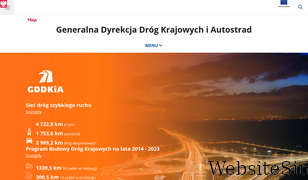 gddkia.gov.pl Screenshot