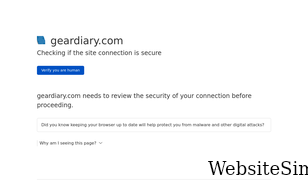 geardiary.com Screenshot