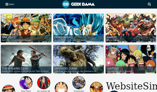 geekdama.com.br Screenshot