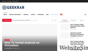 geekrar.com Screenshot