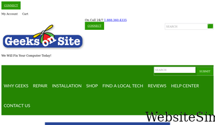 geeksonsite.com Screenshot