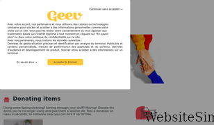 geev.com Screenshot