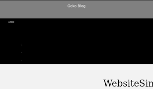 gekoblog.org Screenshot