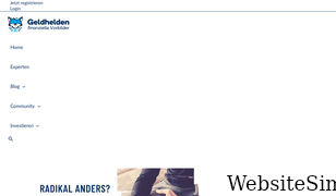 geldhelden.org Screenshot