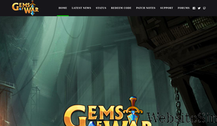 gemsofwar.com Screenshot