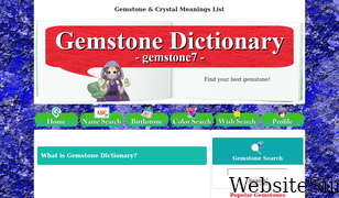 gemstone7.com Screenshot