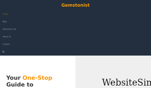 gemstonist.com Screenshot