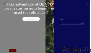 gencofcu.org Screenshot