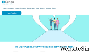 genea.com.au Screenshot
