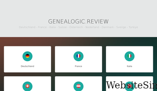 genealogic.review Screenshot
