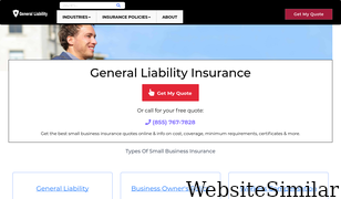 generalliabilityinsure.com Screenshot