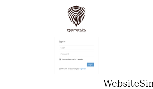 genesis.market Screenshot