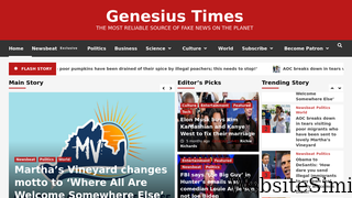 genesiustimes.com Screenshot