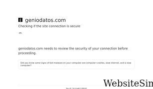 geniodatos.com Screenshot