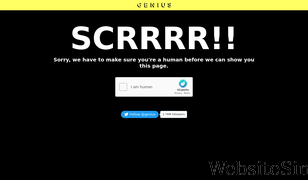 genius.com Screenshot