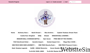 genshinaccount.com Screenshot