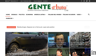 genteditalia.org Screenshot