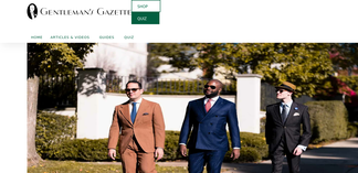 gentlemansgazette.com Screenshot