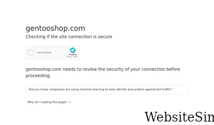 gentooshop.com Screenshot