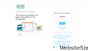 genyo.com.ph Screenshot