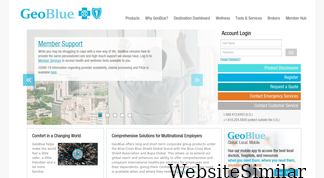 geo-blue.com Screenshot