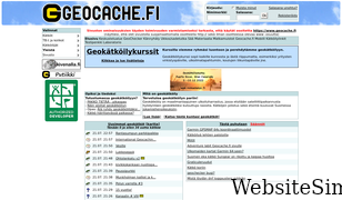 geocache.fi Screenshot