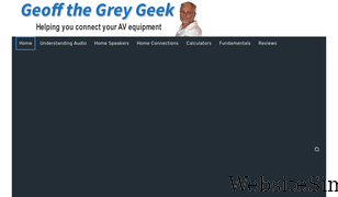 geoffthegreygeek.com Screenshot