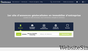 geolocaux.com Screenshot