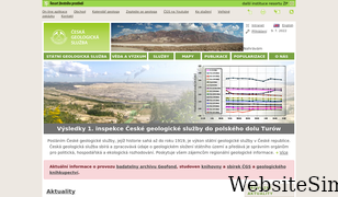 geology.cz Screenshot
