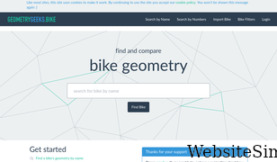 geometrygeeks.bike Screenshot