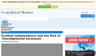 geopoliticalmonitor.com Screenshot