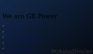 gepower.com Screenshot