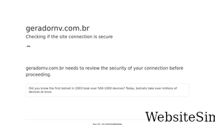geradornv.com.br Screenshot