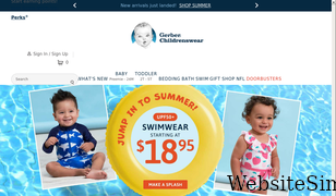 gerberchildrenswear.com Screenshot