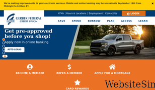 gerberfcu.com Screenshot