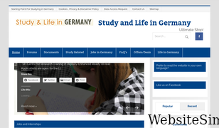 germanystudy.net Screenshot