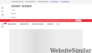 gerryweber.com Screenshot
