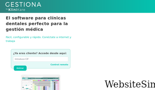 gestiondeclinica.es Screenshot