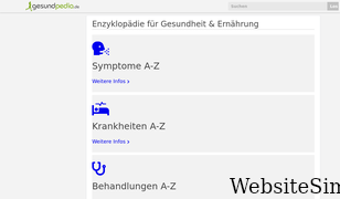 gesundpedia.de Screenshot