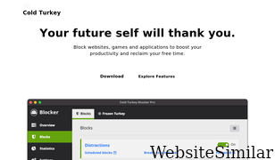 getcoldturkey.com Screenshot