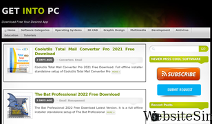 getintopc.com.pk Screenshot