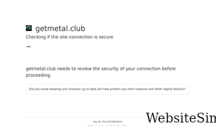 getmetal.org Screenshot