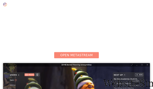 getmetastream.com Screenshot