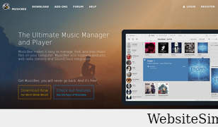 getmusicbee.com Screenshot