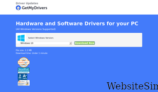 getmydrivers.com Screenshot