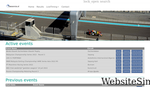 getraceresults.com Screenshot