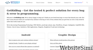 getridbug.com Screenshot