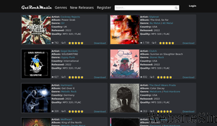 getrockmusic.net Screenshot