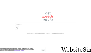 getspeedyresults.com Screenshot