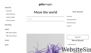 gettyimages.ae Screenshot